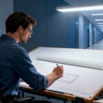 Lighting layout calculator for LED profiles