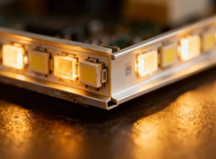 Plastic channel vs aluminium extrusion