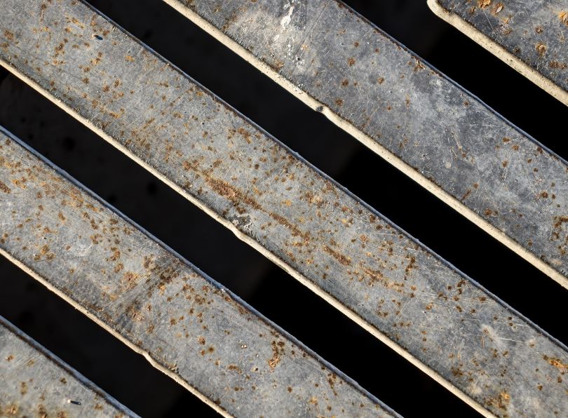 Corrosion resistant profile for coastal applications - rusted alluminium profile