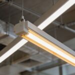 Structural load calculations for suspended linear lighting grids