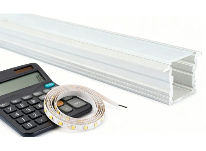 Lux level calculator for led profiles