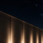Outdoor led profiles, light pollution and dark-sky compliance