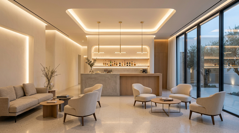 Hospitality lighting design lighting for hotels - bar and lounges -