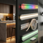 Led strip lights from kitchens to commercial spaces