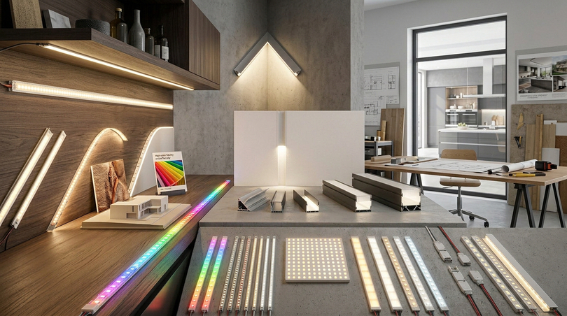 Led strip lights from kitchens to commercial spaces - The professional ecosystem