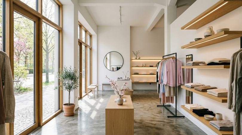 Linear lighting for commercial space