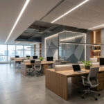 Office lighting design for office spaces layer strategy, lux and specification