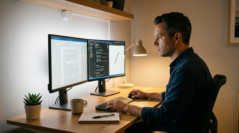 The complete bias lighting guide - Home office and extended work sessions