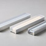 Led profile diffuser frosted, opal and clear guide