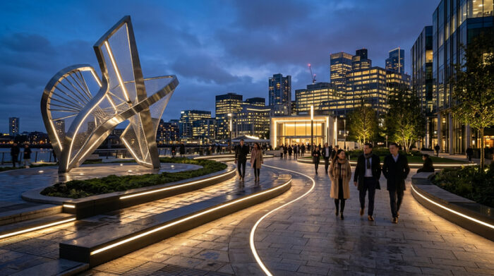 Urban lighting for public art and placemaking guide