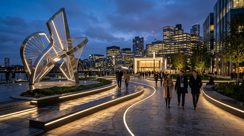 Urban lighting for public art and placemaking guide