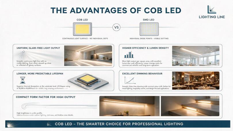 Why choose COB LED for your projects - where use