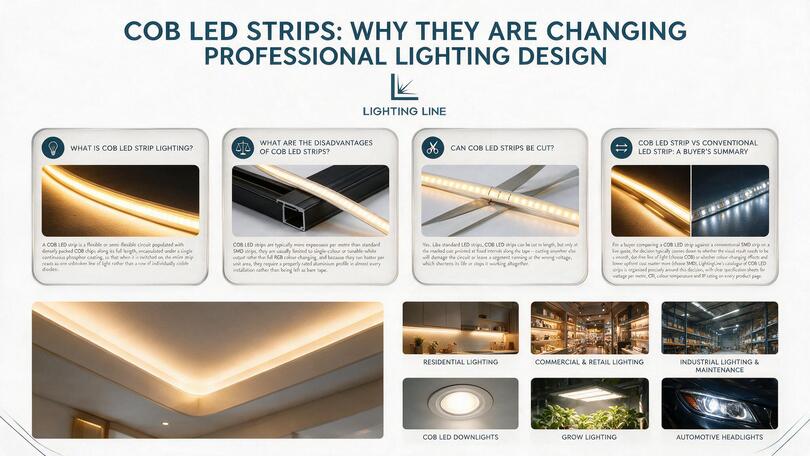 Why choose COB LED for your projects -why they change