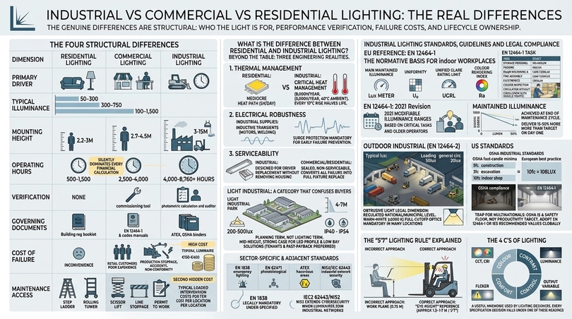 Industrial lighting - industrial lighting standard