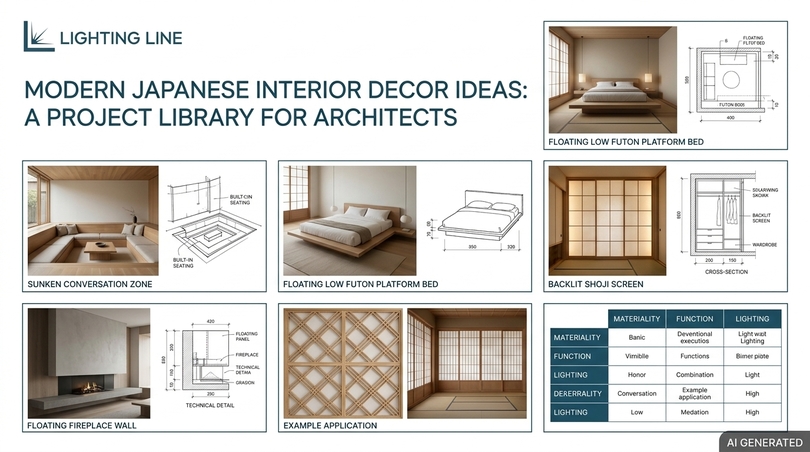 Japanese interior decor the Japa