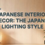 Japanese interior decor the Japandi lighting style -