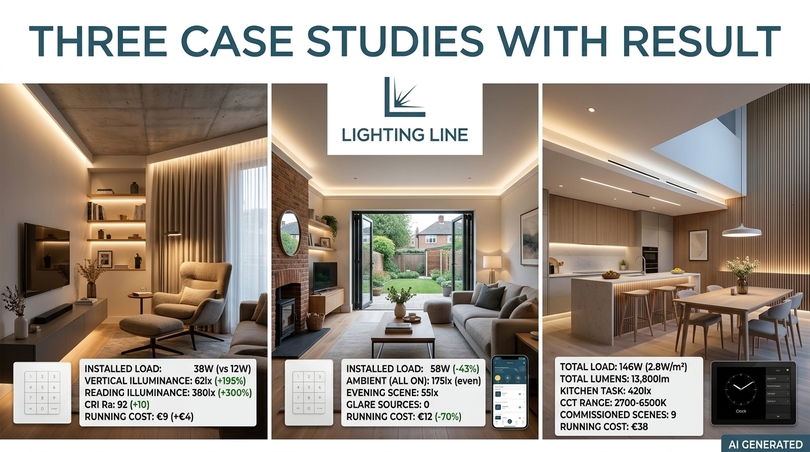 Living room lightings the 2026 architects design guide - three case studies