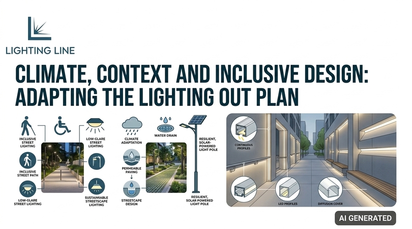 Lighting out street lighting - climate and context